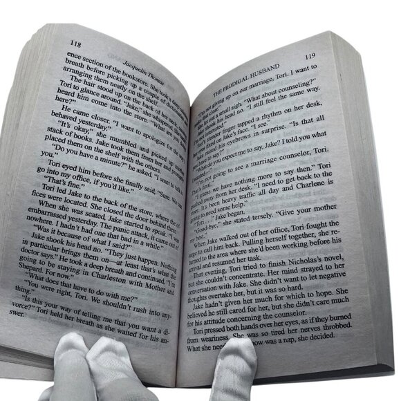 The Prodigal Husband By Jacquelin Thomas 2002‎ Paperback Inspirational Novel - Picture 6 of 12